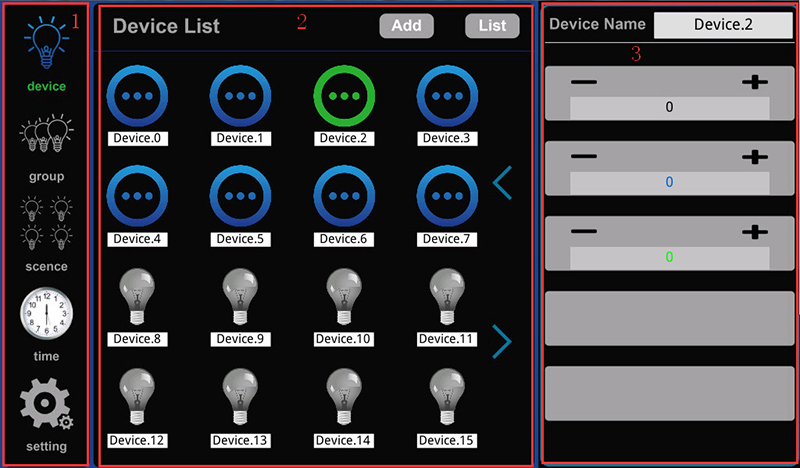 DMX501 display